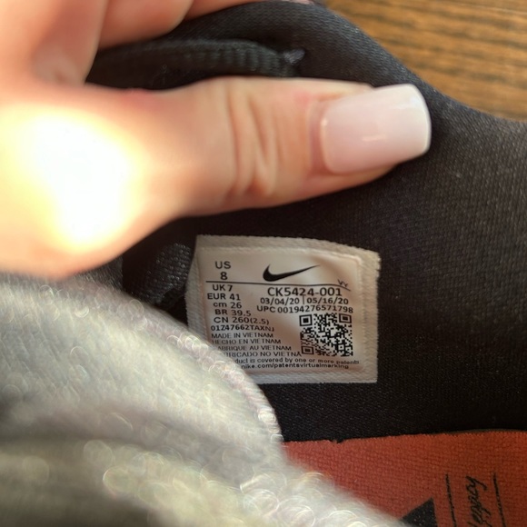 Nike Zoom Freak 2 Black White - Picture 5 of 5